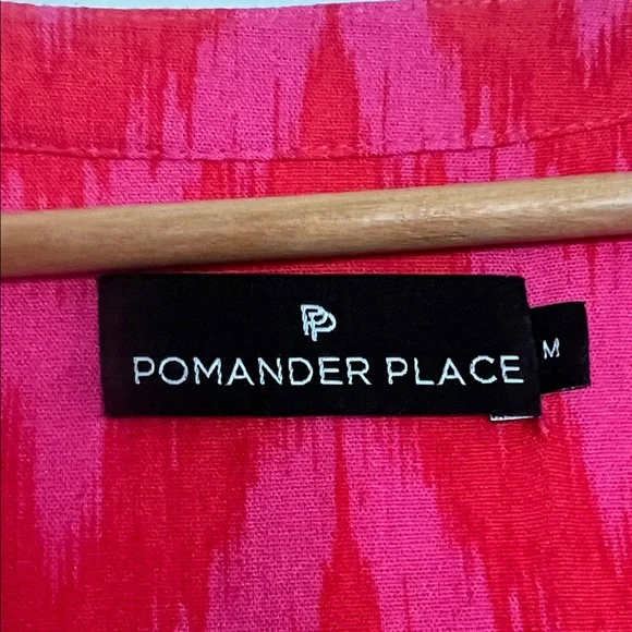 Tickernuck Pomander Place Ikat Dress Sz M - Picture 2 of 4